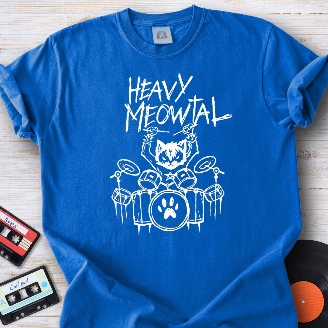 Heavy Meowtal Tee