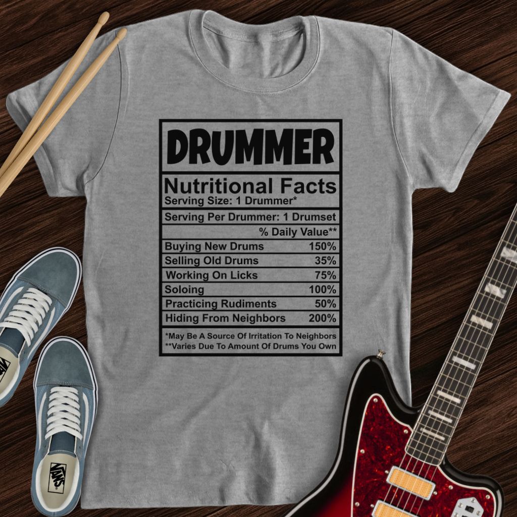 Drummer Nutrition Tee