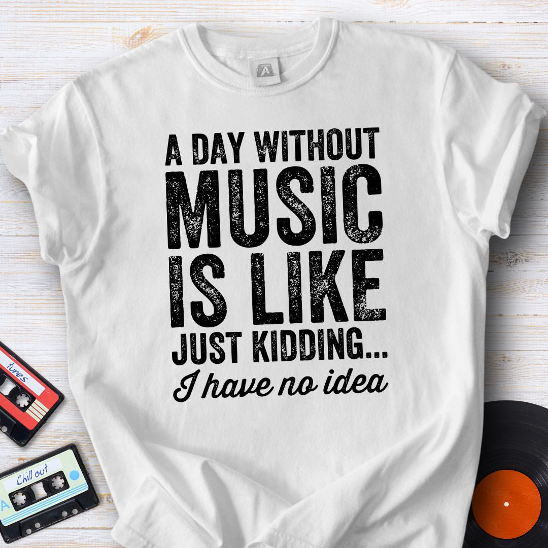 Just Kidding Music Tee