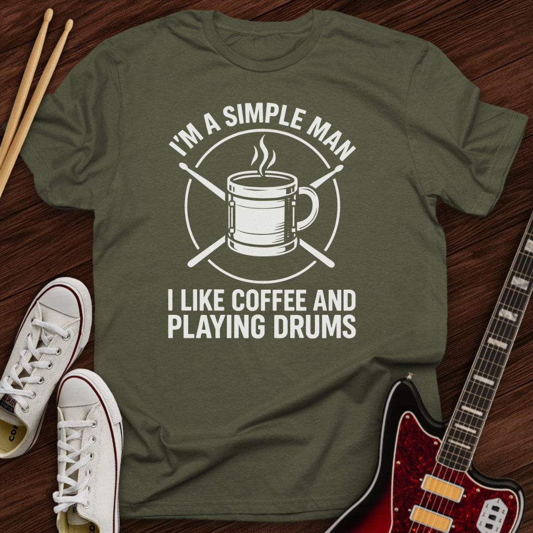 Caffeine & Sticks Tee