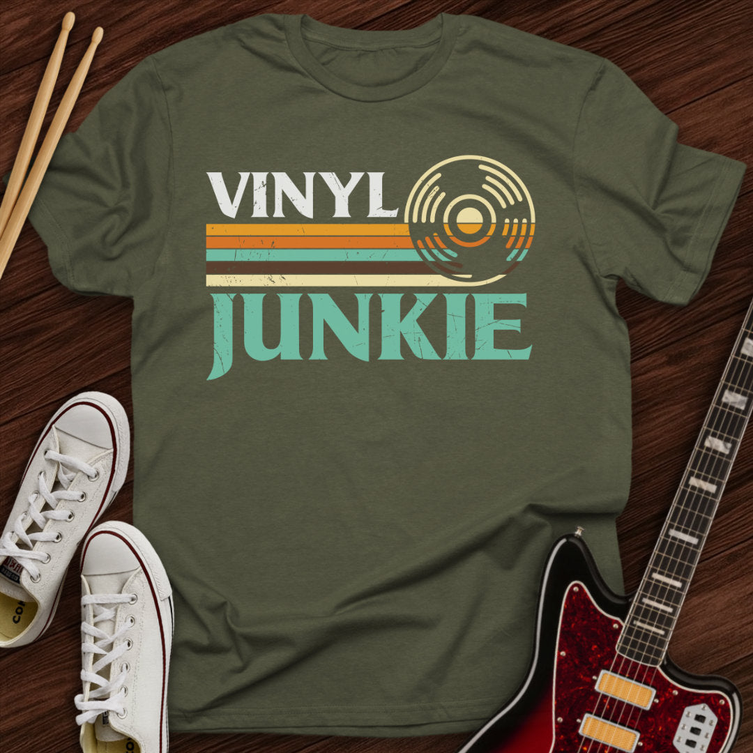 Vinyl Junkie Tee