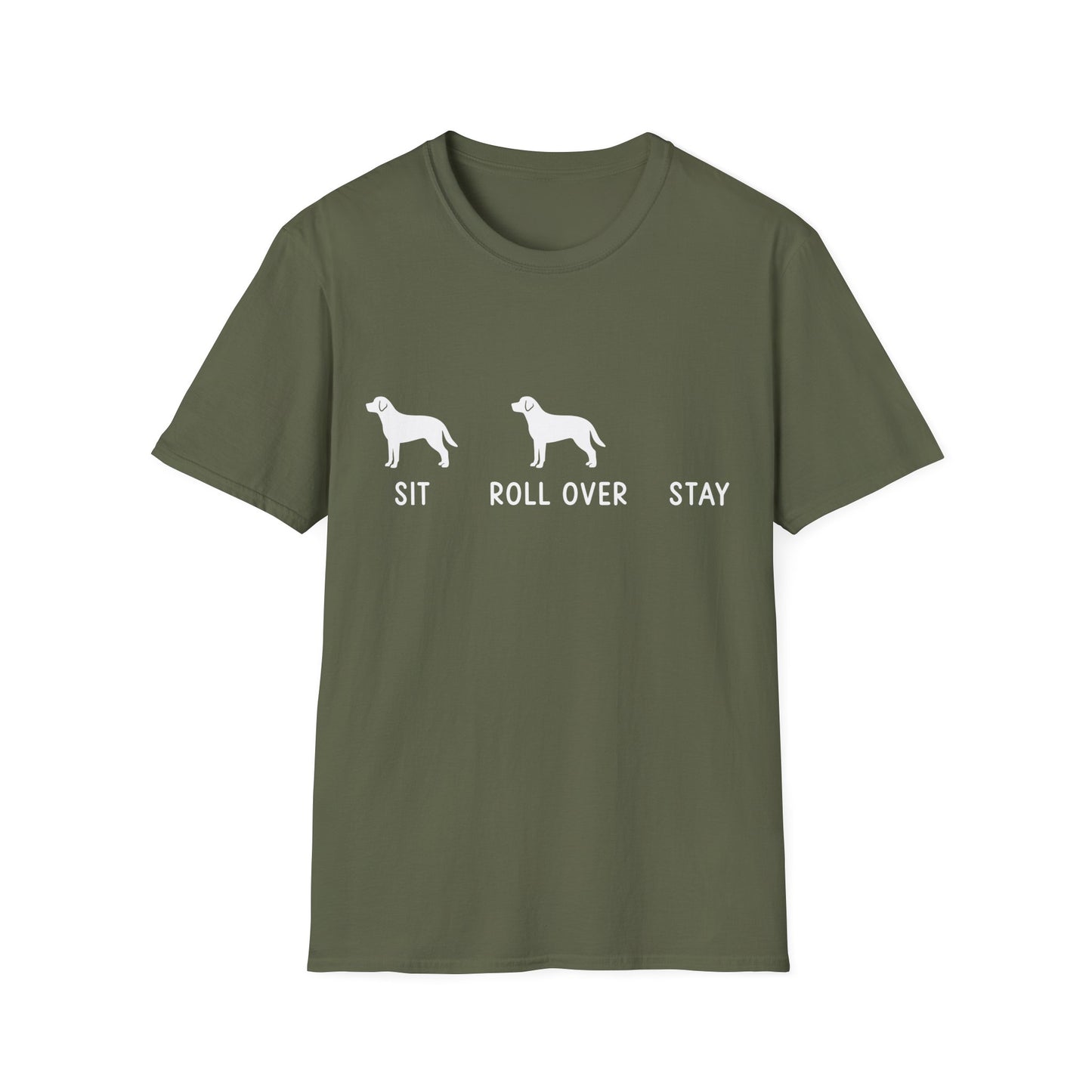 Sit. Roll Over. Stay. Tee