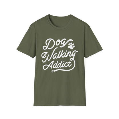 Dog Walking Addict Tee
