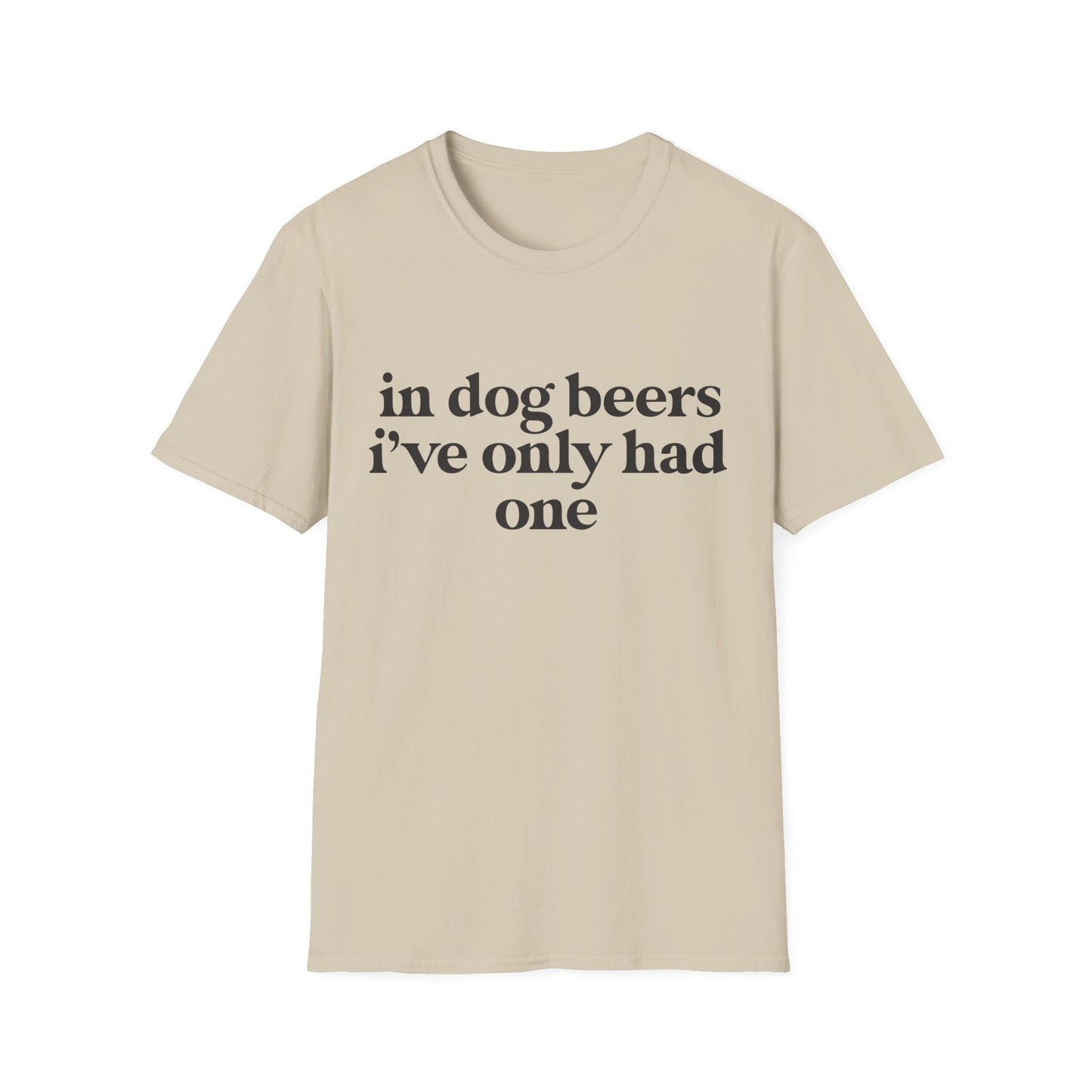 One Dog Beer Tee