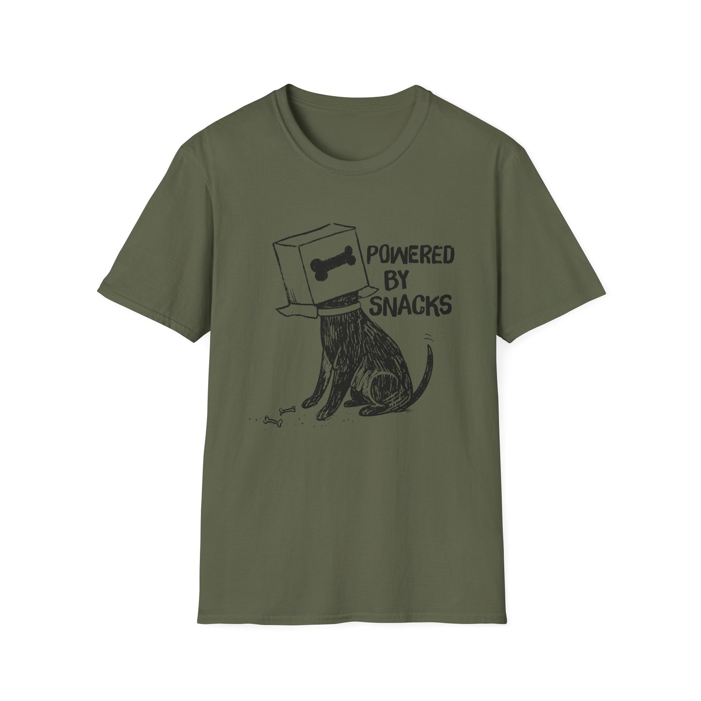 Powered By Snacks Tee