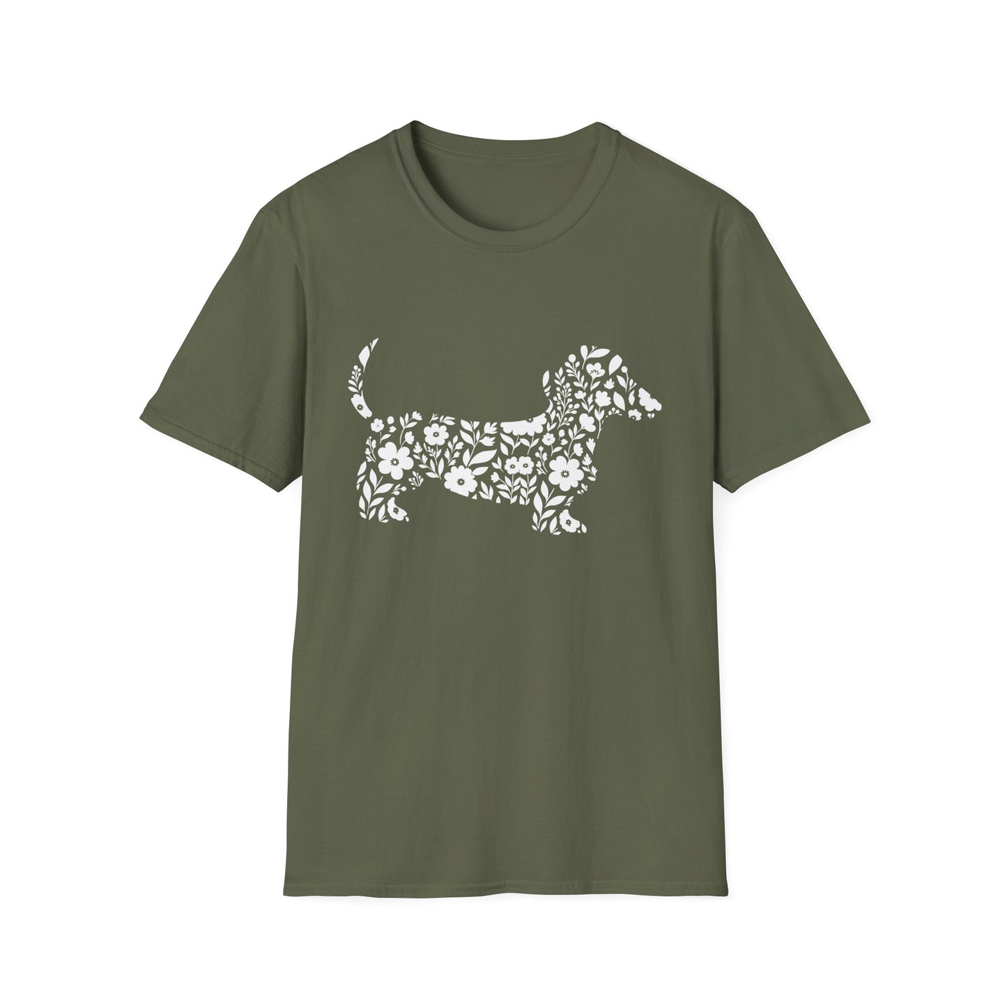 Blooming Dachshund Tee