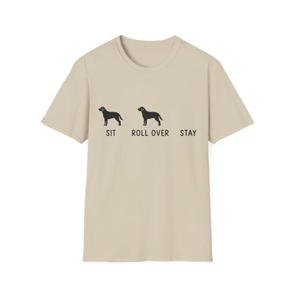 Sit. Roll Over. Stay. Tee