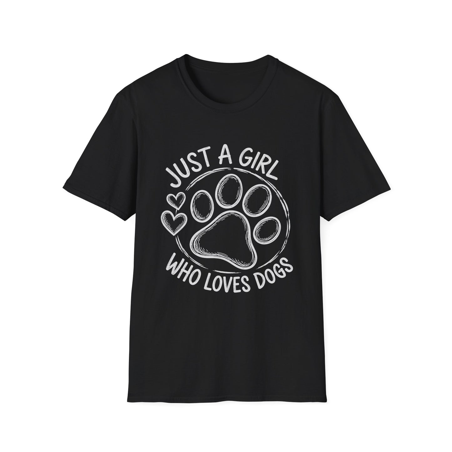Just a Girl Who Loves Dogs Tee