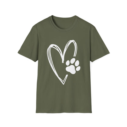 Pawprints on My Heart Tee