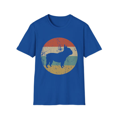 Retro Frenchie Sunset Tee