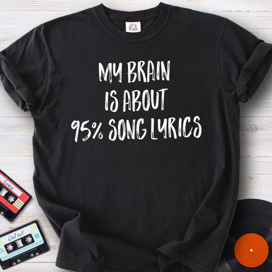 95% Lyrics Tee