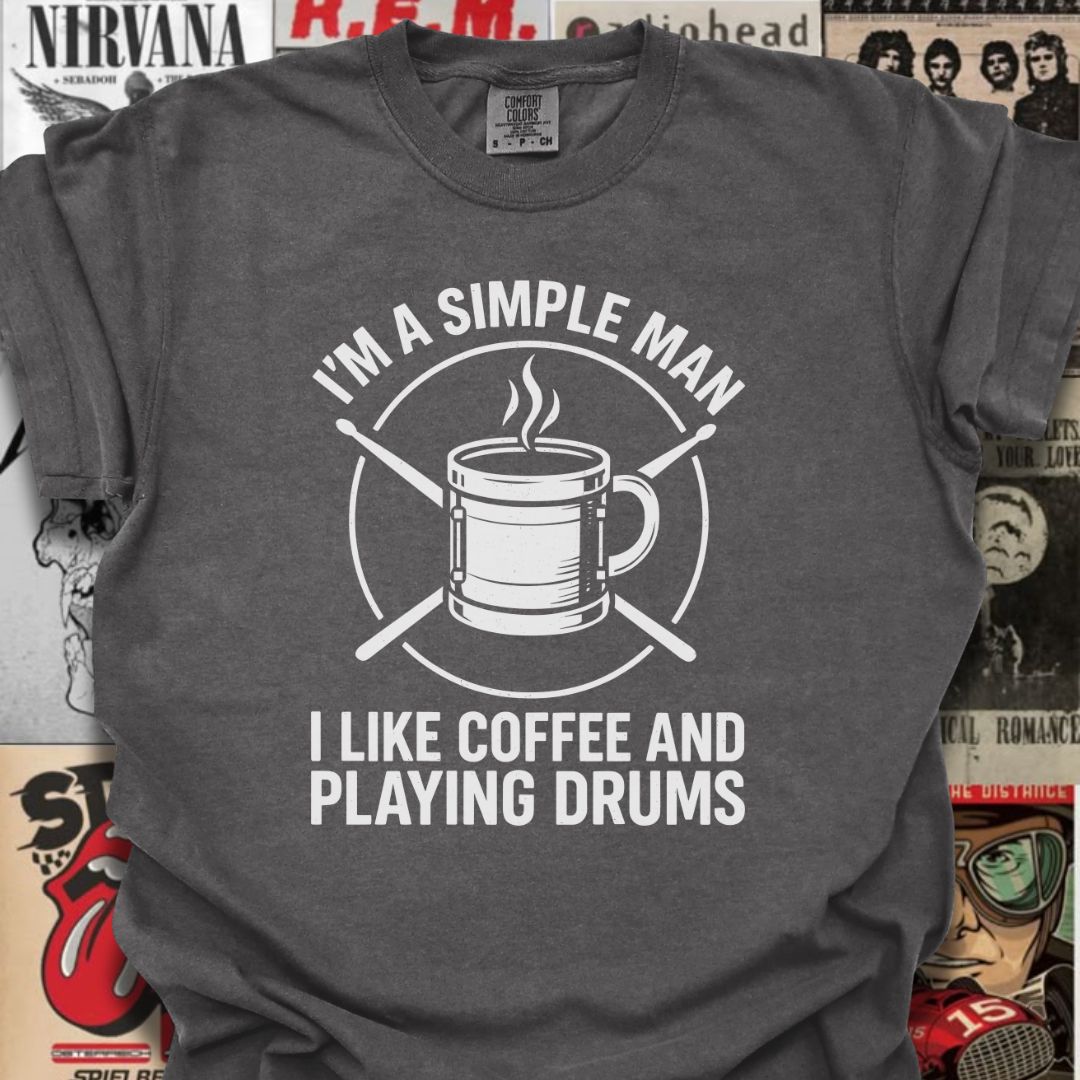 Caffeine & Sticks Tee