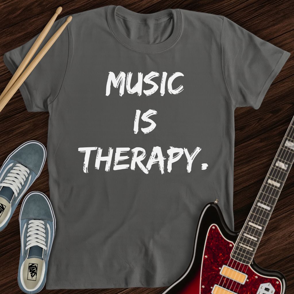 Music is Therapy Tee