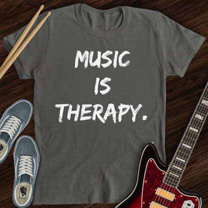 Music is Therapy Tee