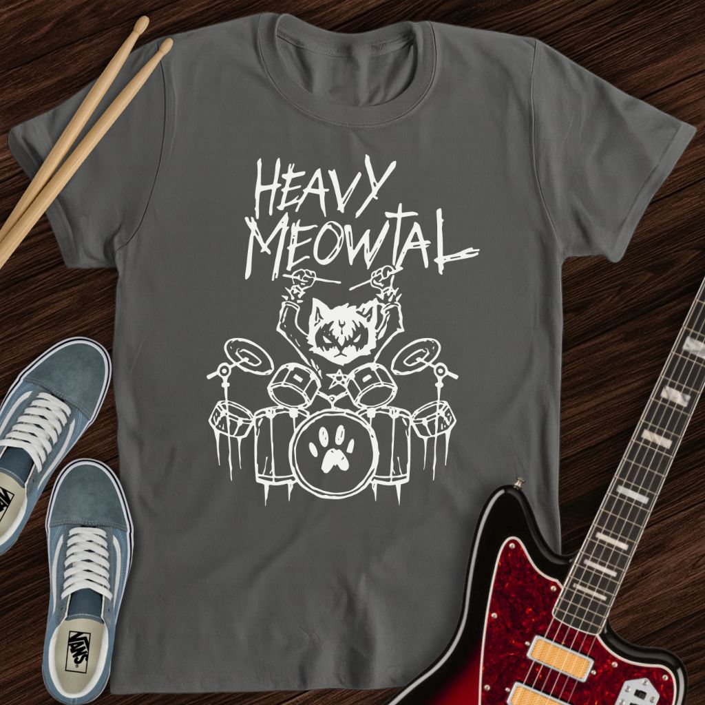 Heavy Meowtal Tee