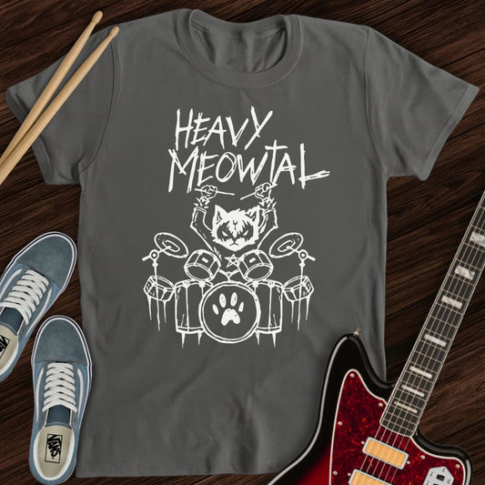 Heavy Meowtal Tee