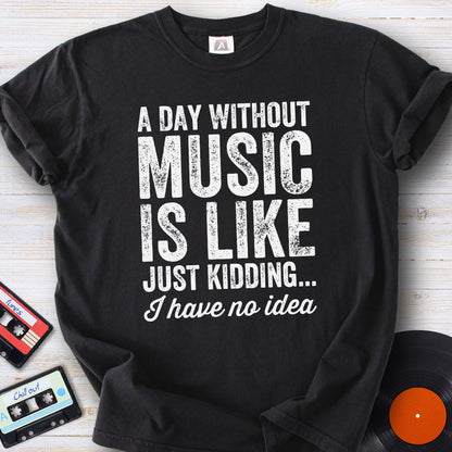 Just Kidding Music Tee
