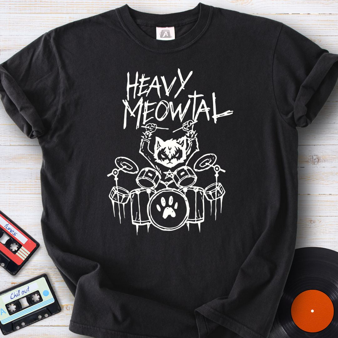 Heavy Meowtal Tee