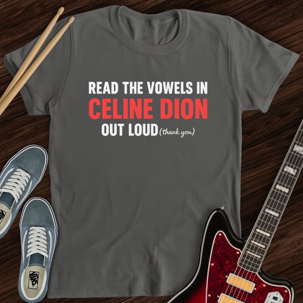 Celine Sings Back Tee