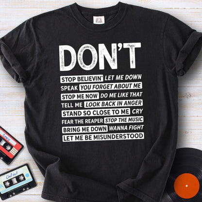 DON’T Mashup Tee