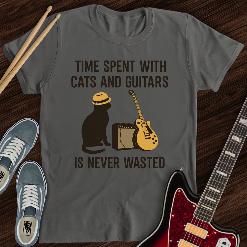 Cats and Guitars Tee