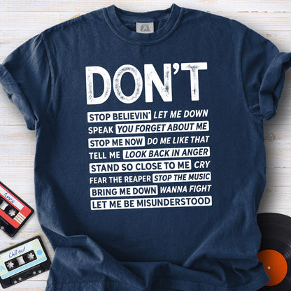 DON’T Mashup Tee