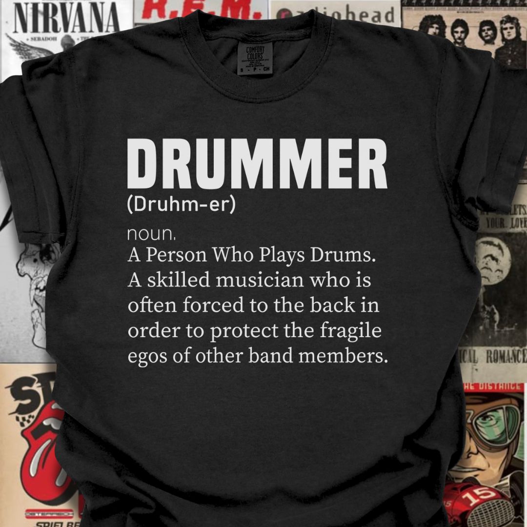 DRUMMER Noun Tee