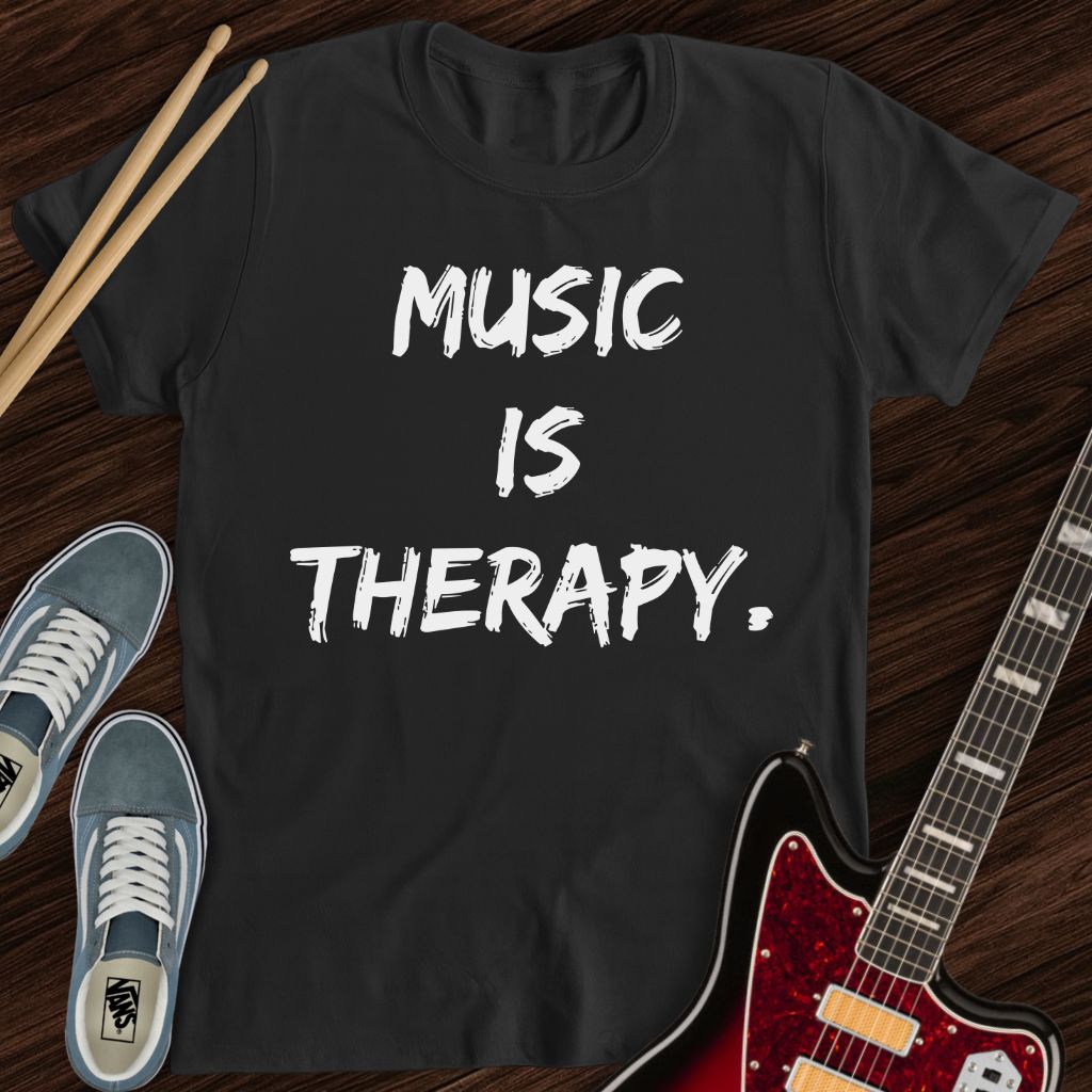 Music is Therapy Tee
