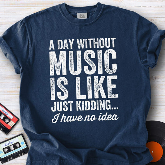 Just Kidding Music Tee
