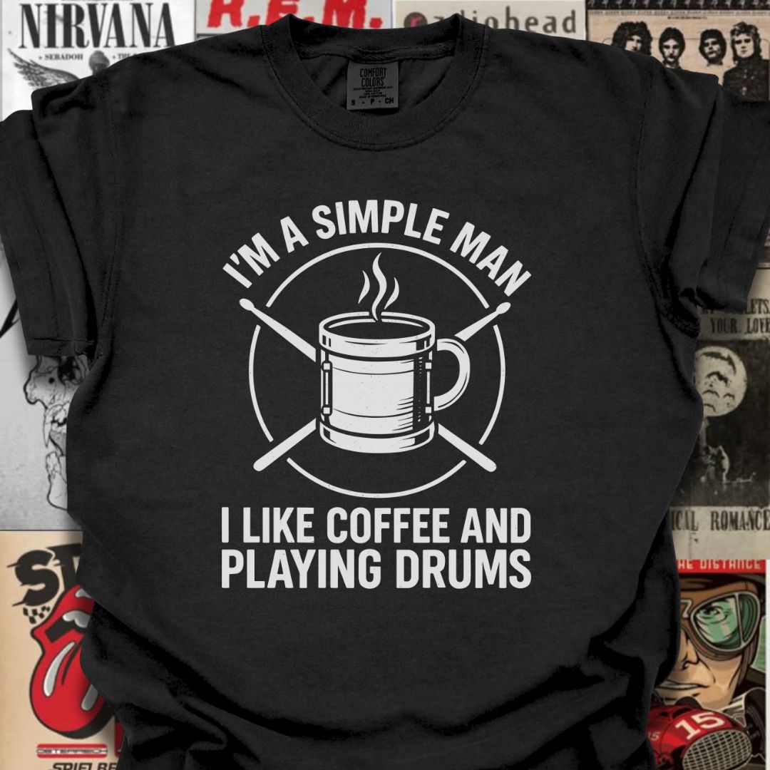 Caffeine & Sticks Tee