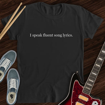 Fluent in Music Tee