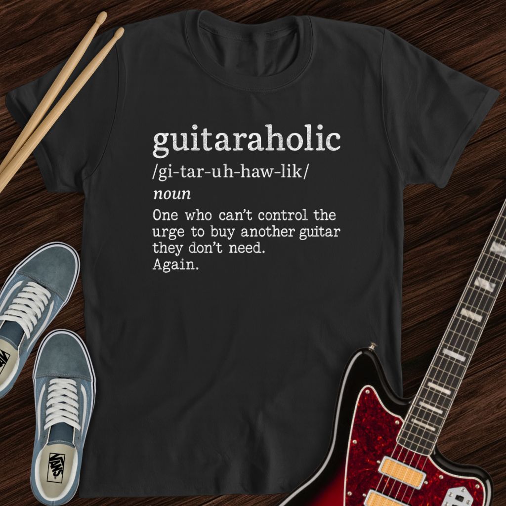 Guitaraholic Tee