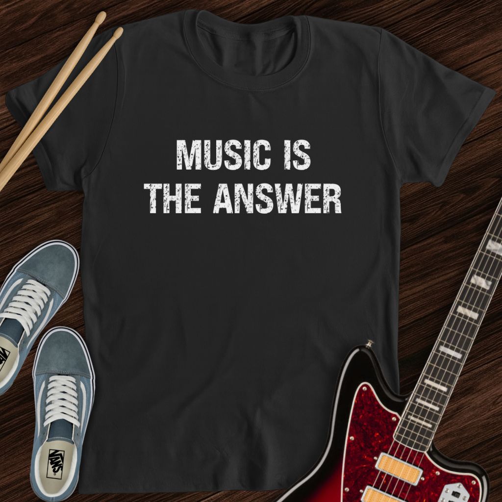 Music Answers All Tee