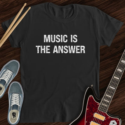 Music Answers All Tee