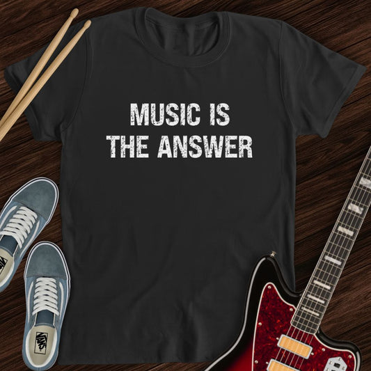 Music Answers All Tee