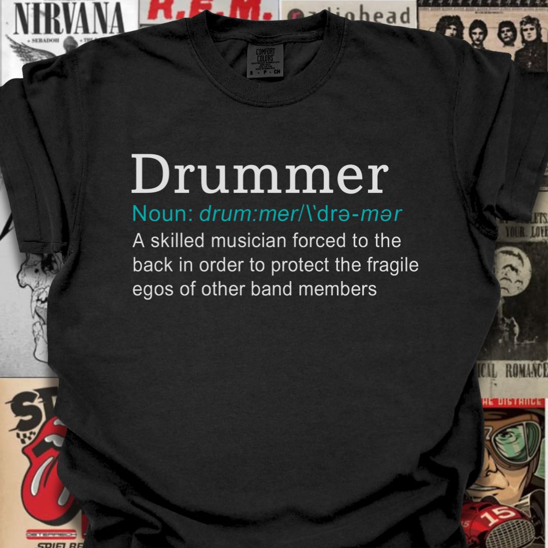 Drummer Defined Tee