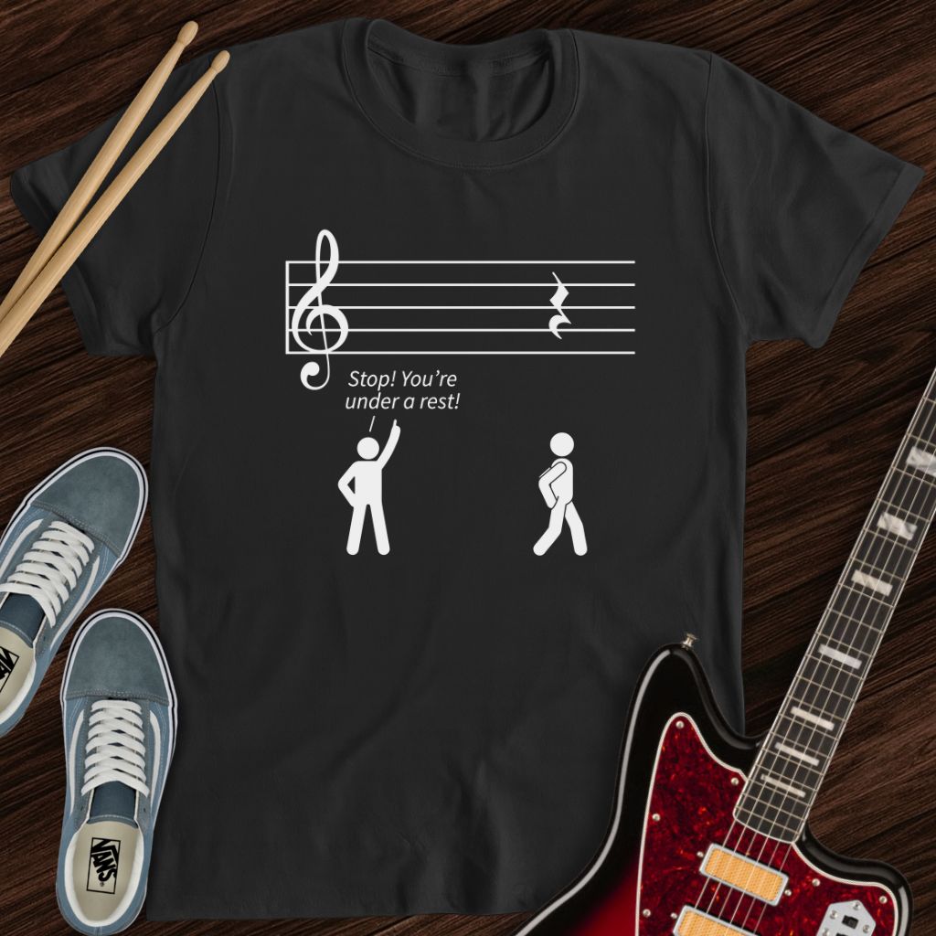 Stop! Music Police Tee