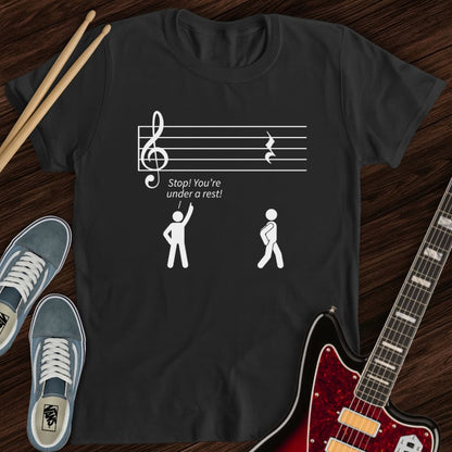 Stop! Music Police Tee