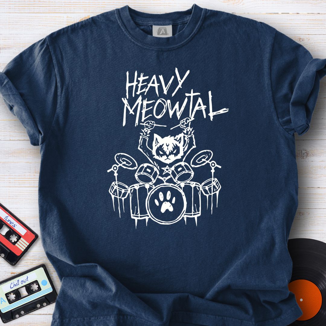 Heavy Meowtal Tee