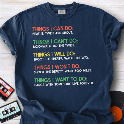 Things I Can Do Tee