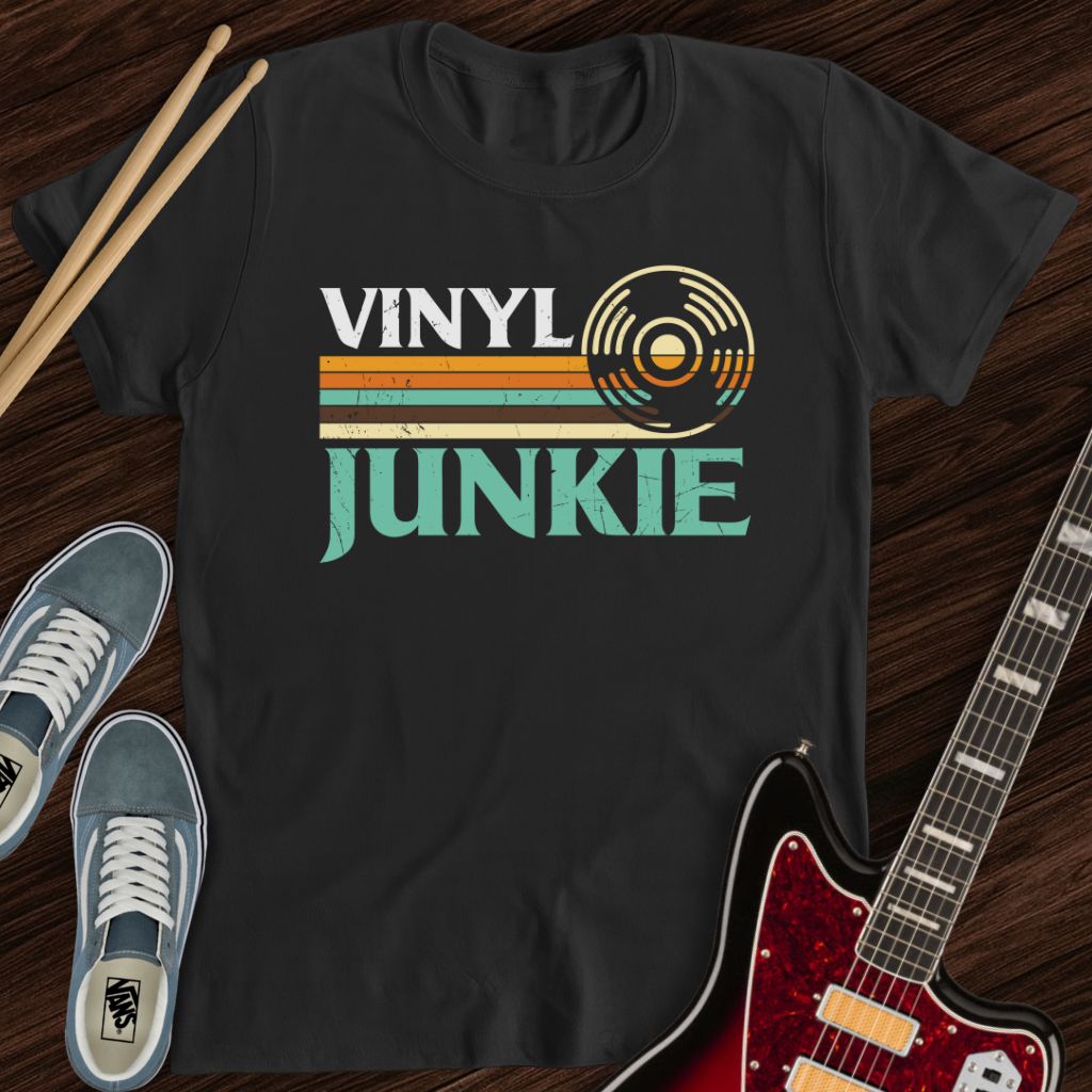 Vinyl Junkie Tee