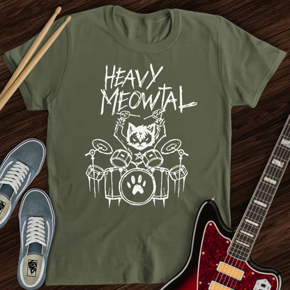 Heavy Meowtal Tee