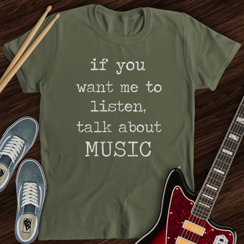Talk About Music Tee