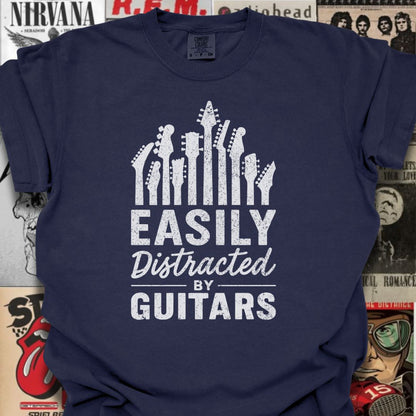 Guitar Distracted Tee