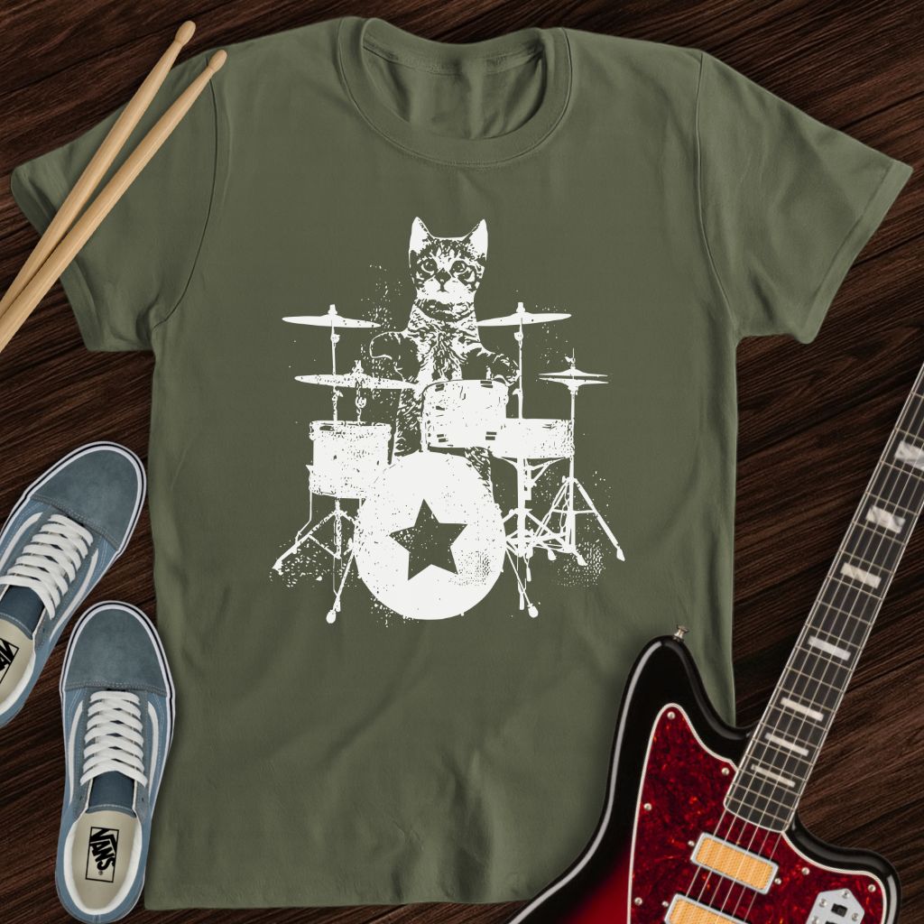 Purrcussion Tee