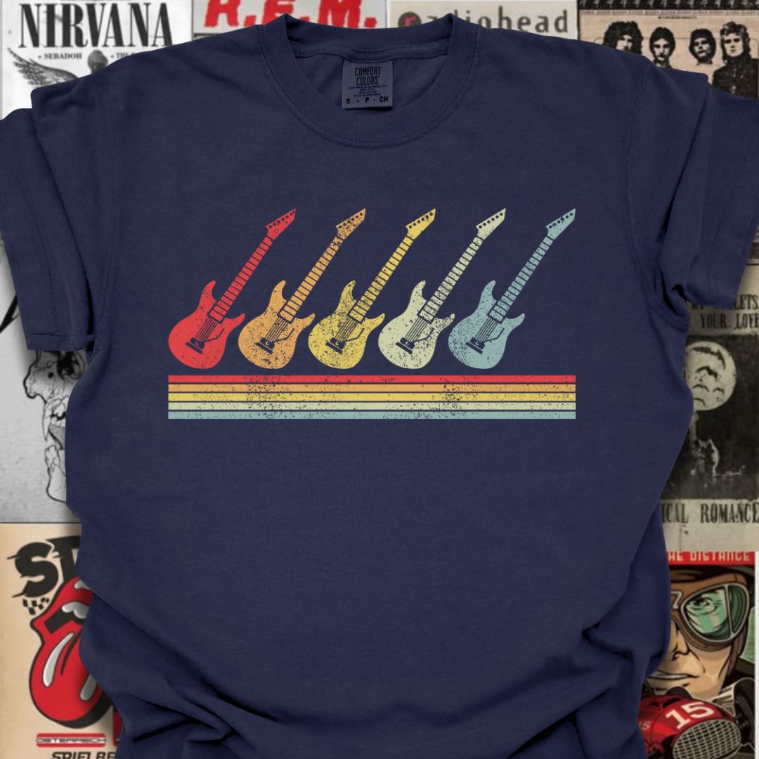Sunset Strings Tee