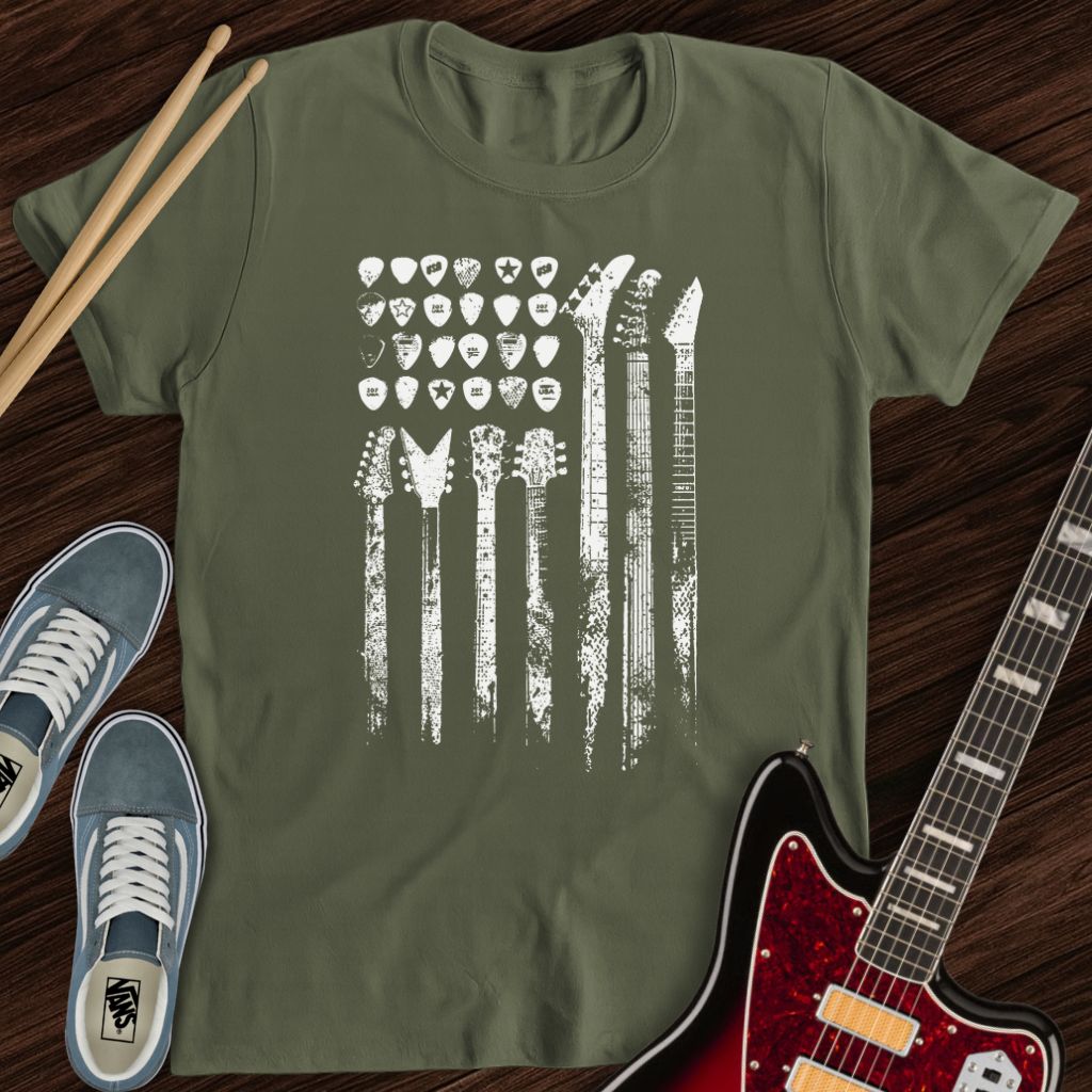 Strings & Stripes Tee