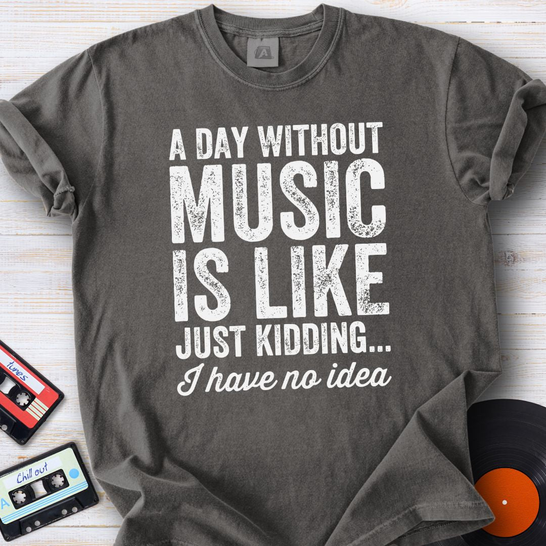 Just Kidding Music Tee