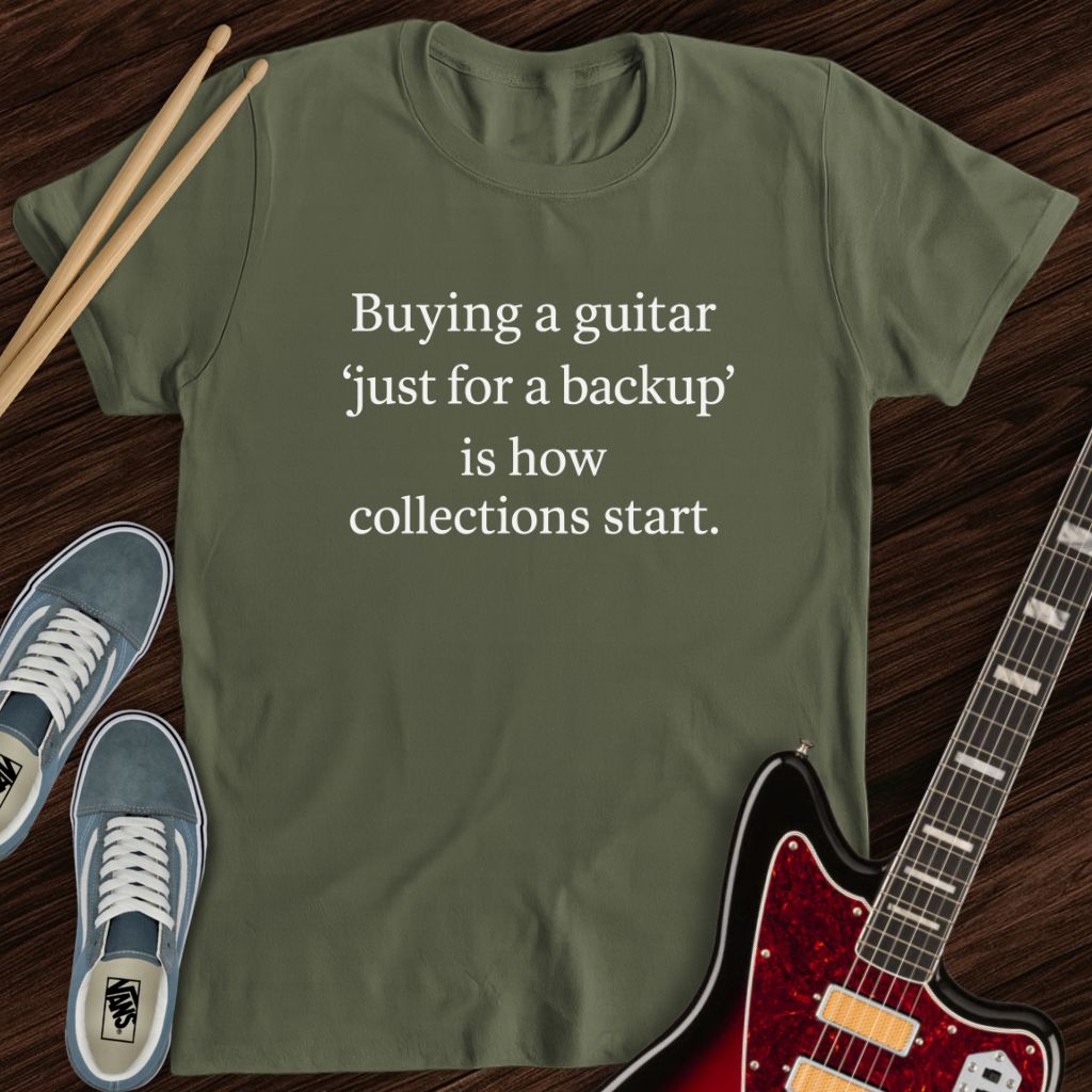 Backup Guitar Tee