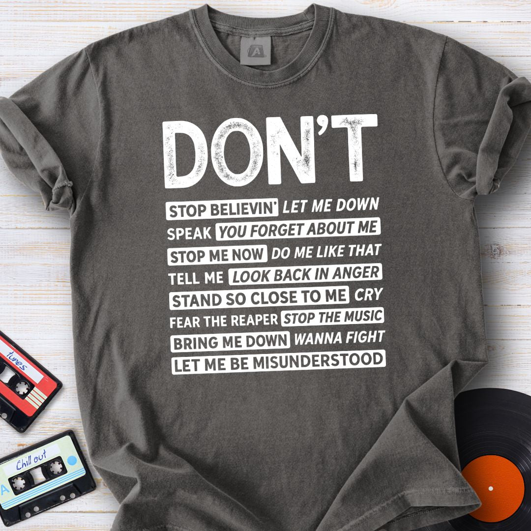 DON’T Mashup Tee